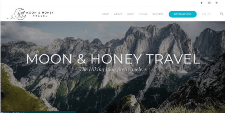 Cover image for Web Development for Moon & Honey Travels