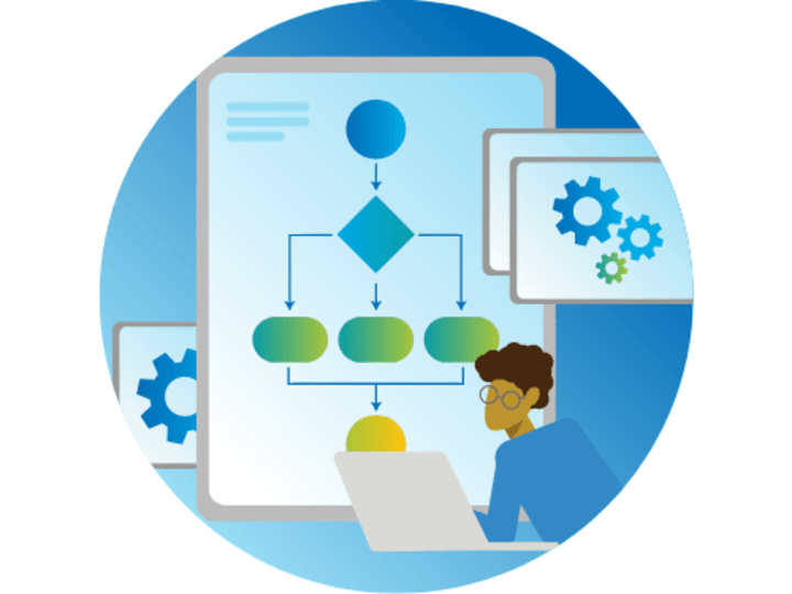 Cover image for Blue Prism web copy for RPA process intelligence product