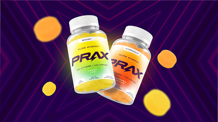 Cover image for Fully-Charged Branding, Web & Packaging Design for Prax Energy