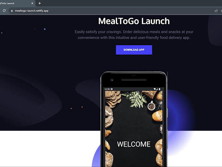 Cover image for MealToGo Launch