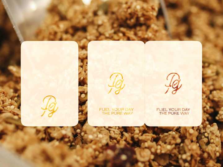 Cover image for Puregrains - Granola Blends Brand design 