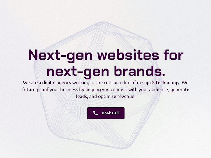 Cover image for Next gen websites for next gen businesses.