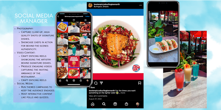 Cover image for Restaurant Social Media Management