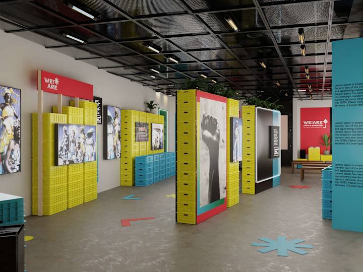 Cover image for Design and visualization of retail spaces, pop-ups, exhibitions