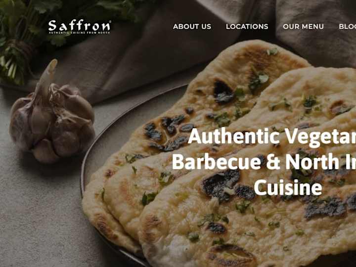 Cover image for Saffron - Authentic cuisine from north -