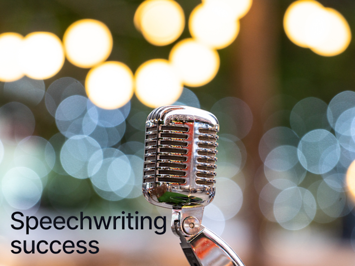 Cover image for Speechwriting Success: How do you present?