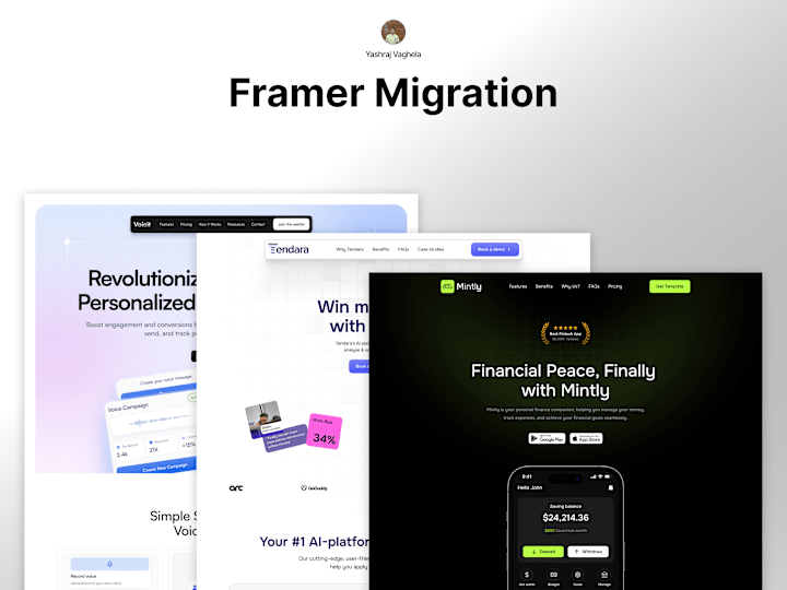 Cover image for Site Migration to Framer