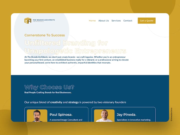 Cover image for The Brand Architects