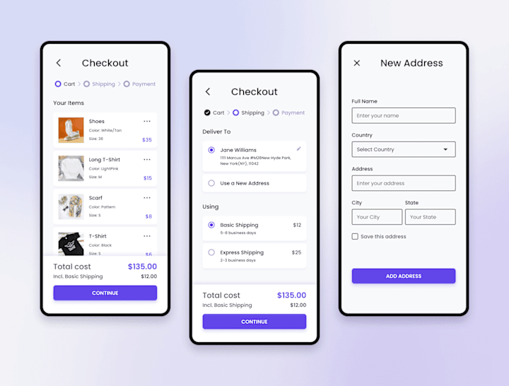 Cover image for Simple Checkout Flow for a Mobile App