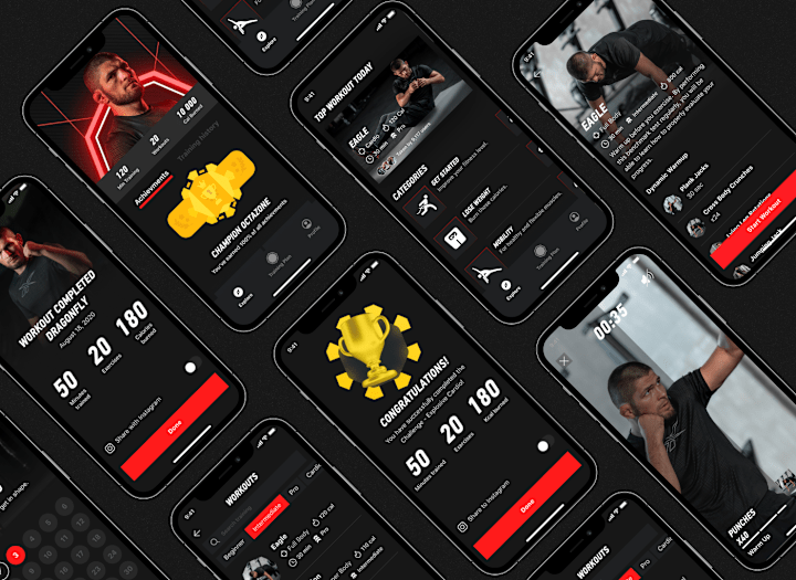 Cover image for 🛑 OctaZone. Fitness App by Khabib Nurmagomedov