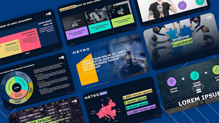 Cover image for Presentation Design for Metro.digital