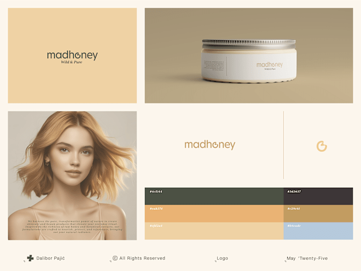 Cover image for Madhoney Cosmetics Logo & Branding