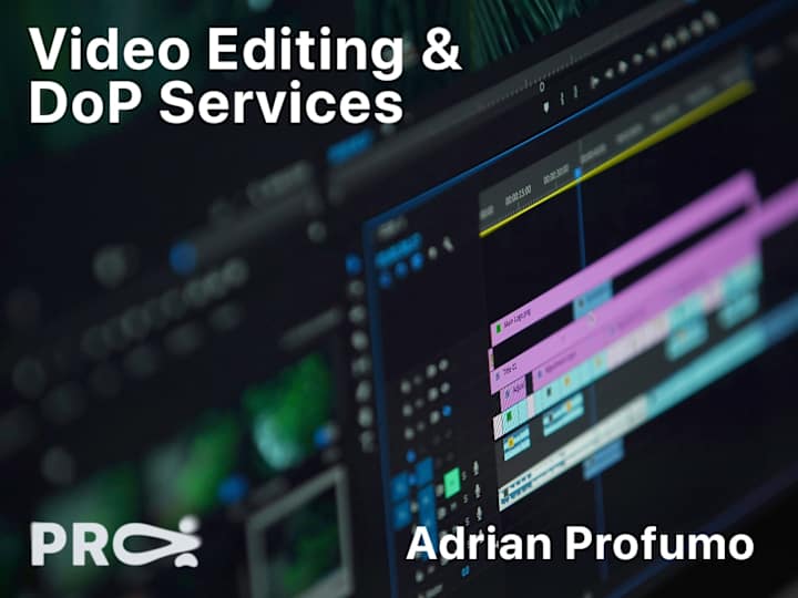 Cover image for Video Editing & Color Grading, DoP