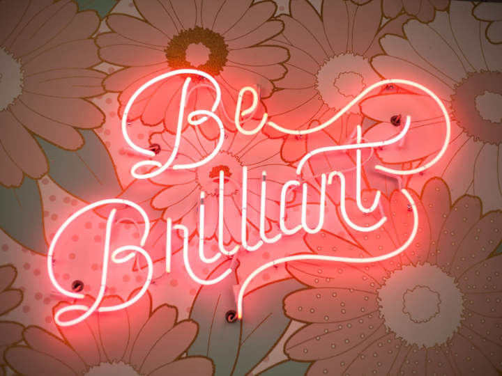 Cover image for Be brilliant 