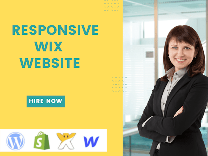 Cover image for wix website design redesign seo 3d animated wix website