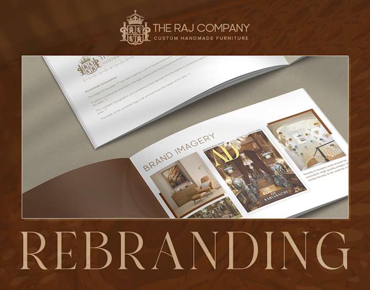 Cover image for Heritage Renewed: The Raj Company's Logo Revitalization