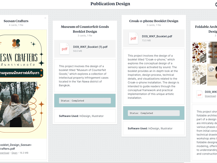 Cover image for Comprehensive Publication Design Portfolio