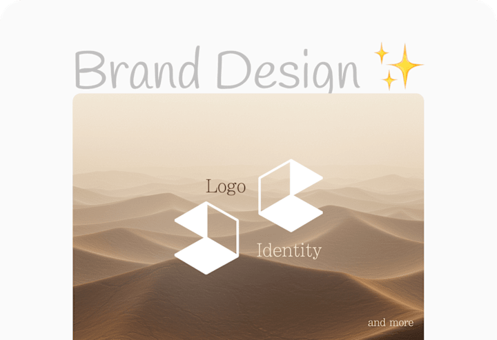 Cover image for Branding & Visual Identity- A Brand That Stands Out & Connects