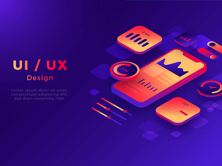 Cover image for Web,App UI UX Designing