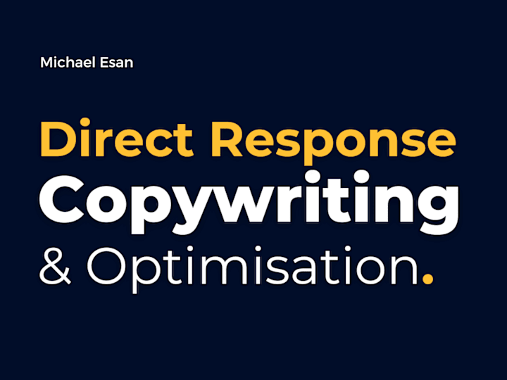 Cover image for Direct Response Copywriting