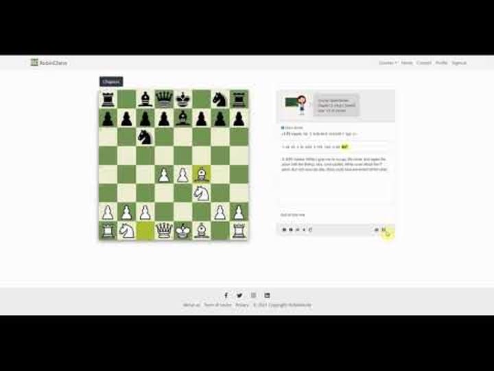 Cover image for Webapp - Chess opening learning platform