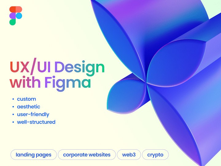 Cover image for Web Design in Figma | UX&UI | Custom Designs