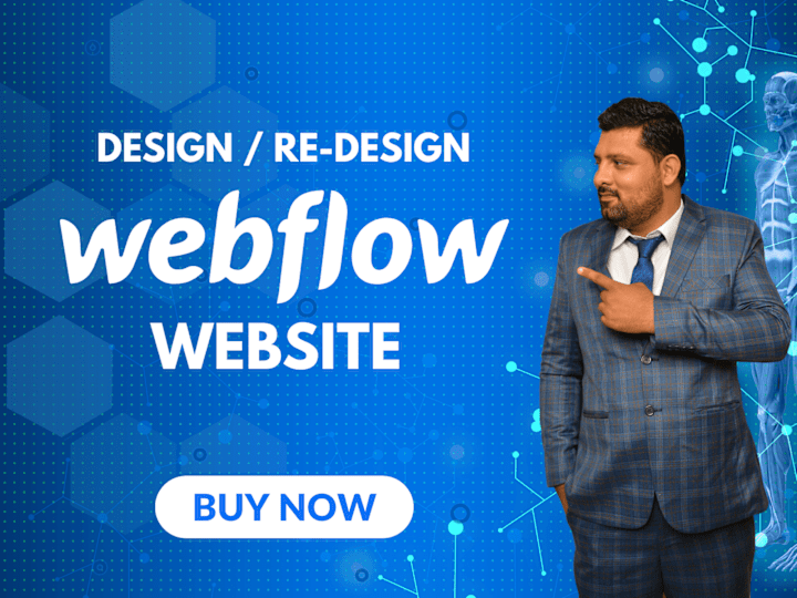 Cover image for Design or Redesign Webflow Website | Figma to WebFlow