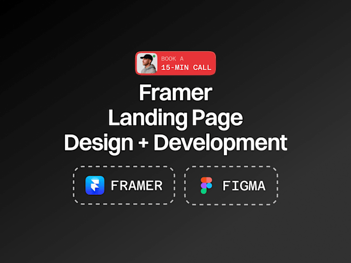 Cover image for Framer Landing Page Design & Development