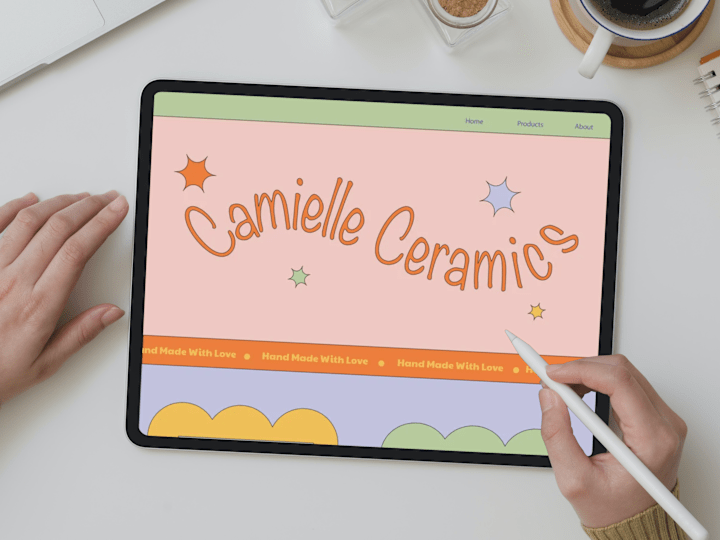 Cover image for Ceramic Shop Website