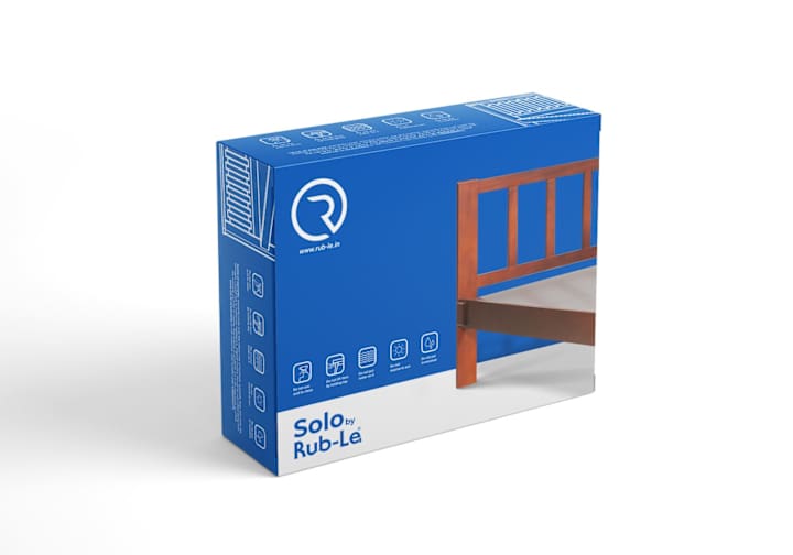 Cover image for Packaging Design for Solo Cot by Rub-le Furniture 