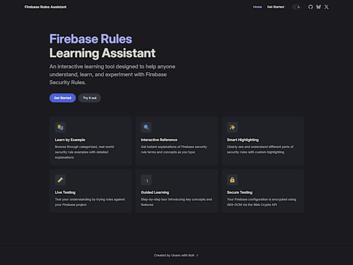 Cover image for Firebase Rules Learning Assistant