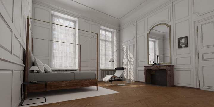 Cover image for Haussmann-Style Room Design