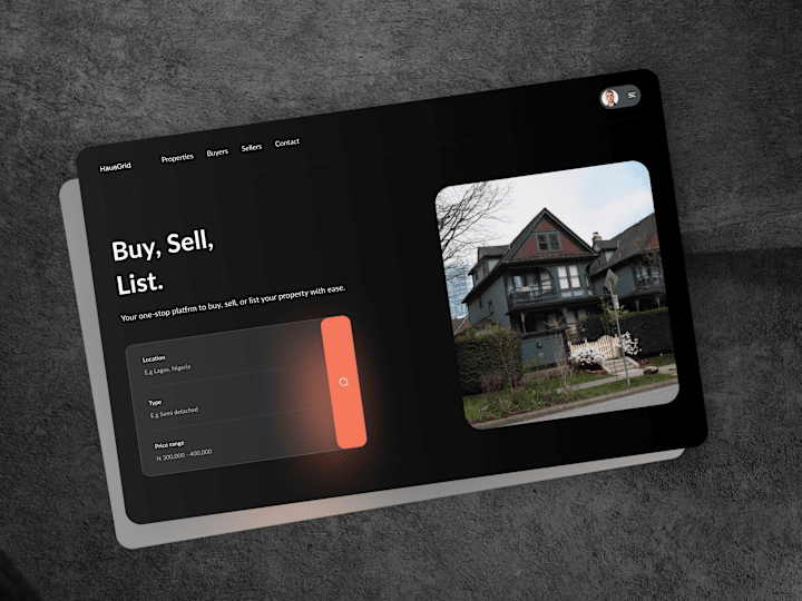 Cover image for Website Landing Page