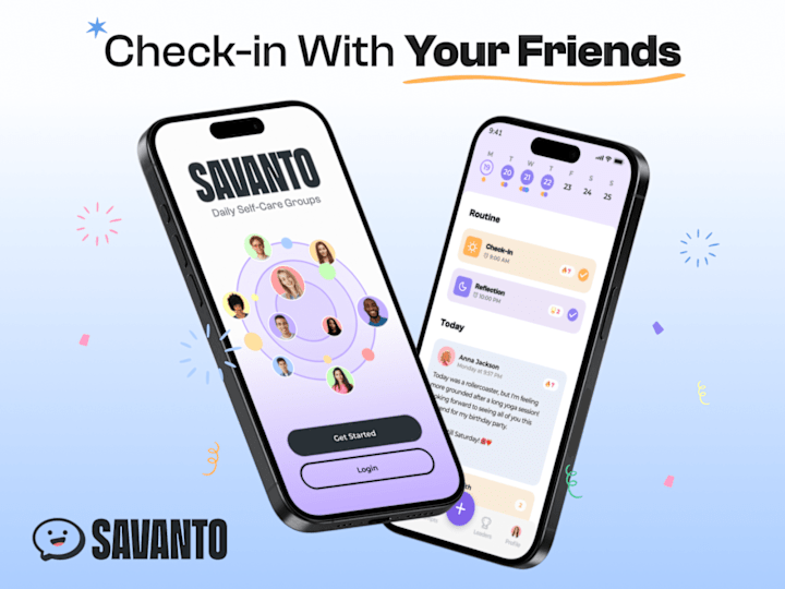 Cover image for Savanto - Daily Check-In Mobile App