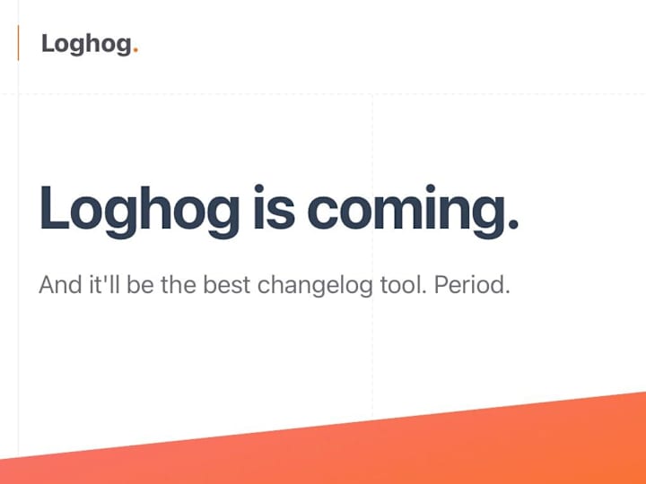 Cover image for Founding Loghog: Changelog management with AI