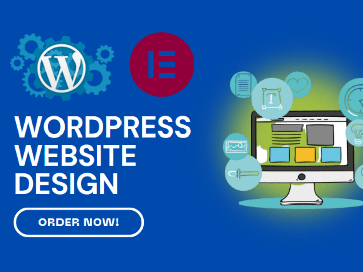 Cover image for Create Responsive, Stunning WordPress Website, WordPress Design 