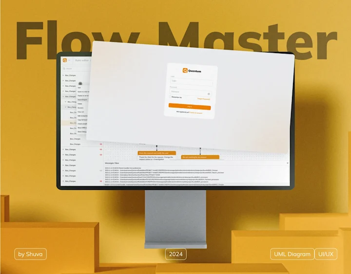 Cover image for Flow Master | UML Diagram Editor | UX/UI Design