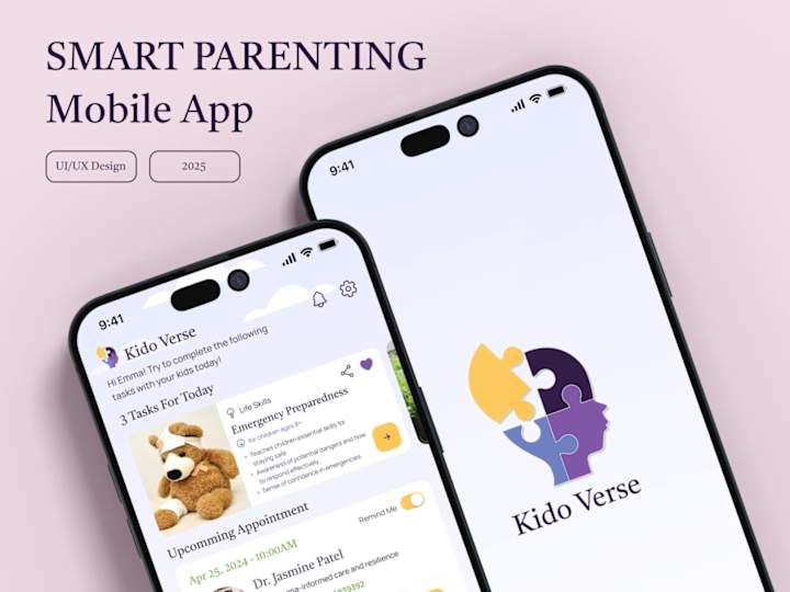 Cover image for Mobile app design for parenting support