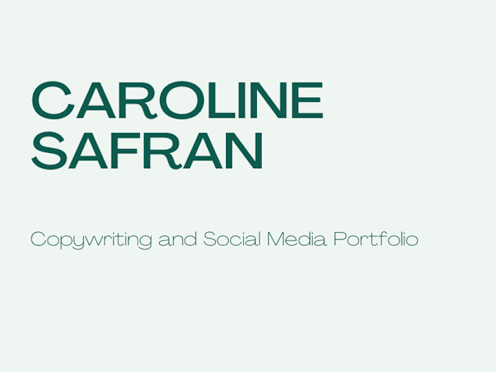 Cover image for Social Media Portfolio