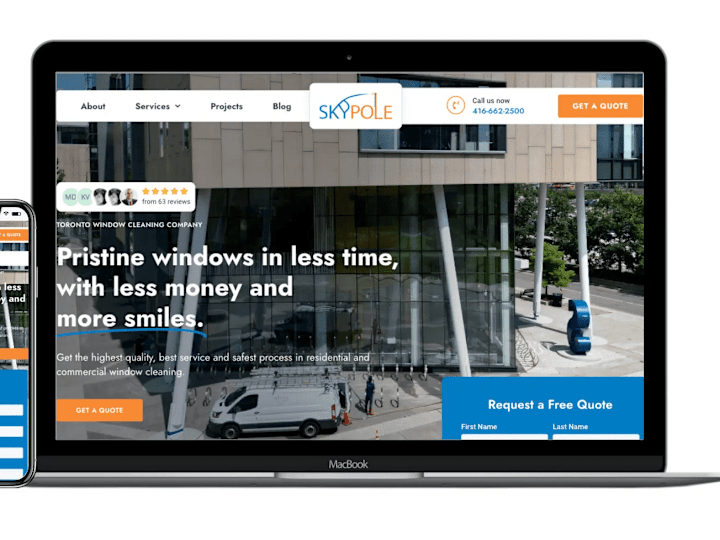 Cover image for Skypole - Web Design Case Study