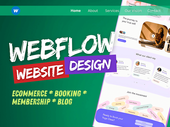 Cover image for Stunning, Custom Webflow Websites That Elevate Your Brand