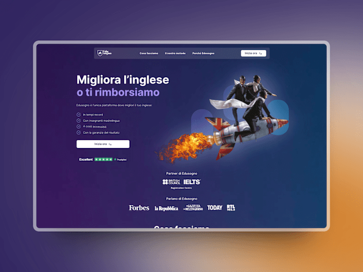 Cover image for Edusogno Landing pages