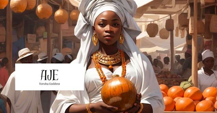 Cover image for Aje: The Goddess of Wealth