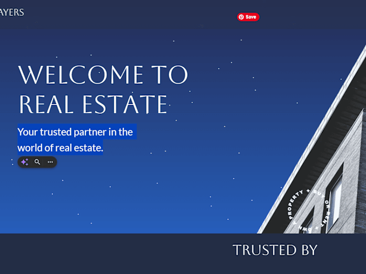 Cover image for Luxe Real Estate website