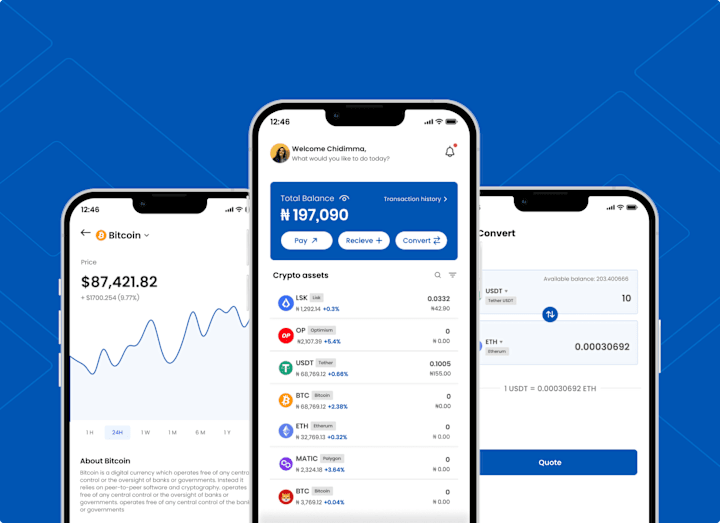 Cover image for Crypto spending app