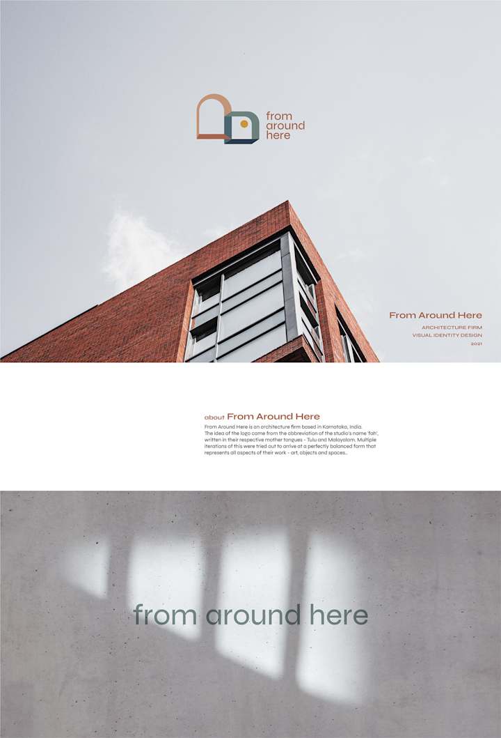 Cover image for FAH - Architecture Firm Visual Identity Design on Behance