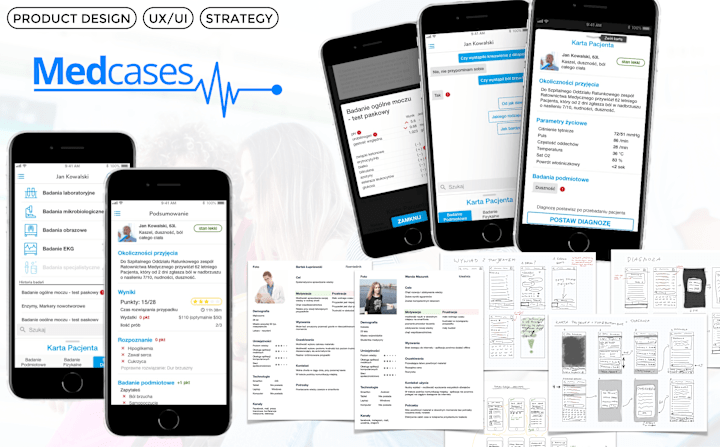 Cover image for Medcases - product design case study