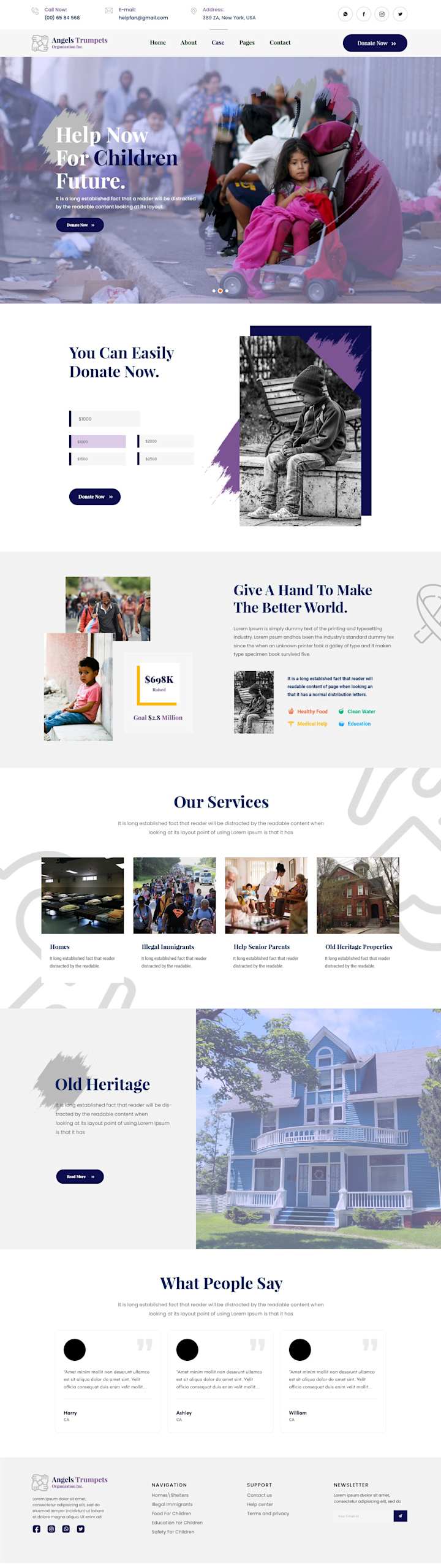 Cover image for Angel Trumpets Organizations Inc.