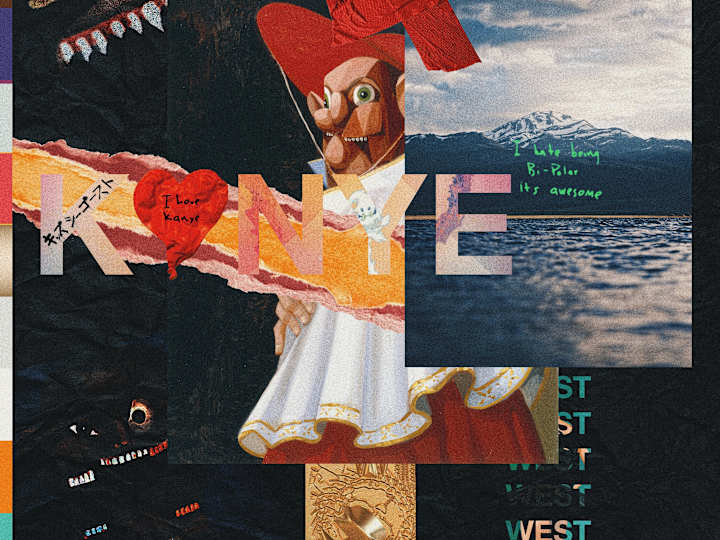 Cover image for Kanye's Greatest Hits [Concept]