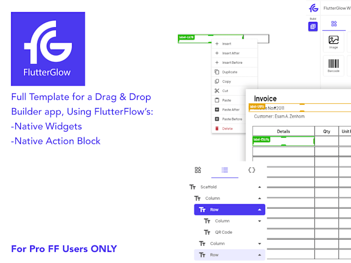 Cover image for FlutterGlow Builder